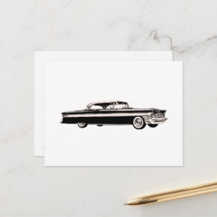 Cartão Postal Clipper Clássico de Pacotes 1956