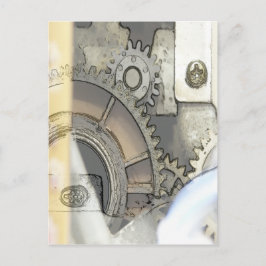 cartão postal clockworkcolor