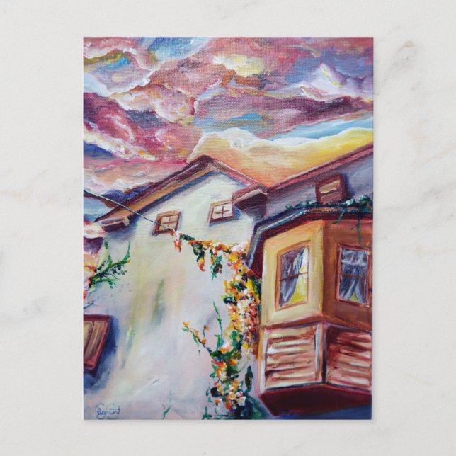 Cartão Postal Cloud House (Frente)