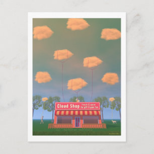 cartão postal CLOUD SHOP