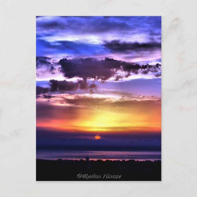 Cartão Postal Clours Sunrise (Frente)