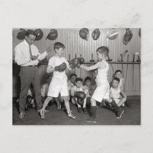 Cartão Postal Clube de Boxe Masculino, 1925