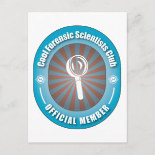 Cartão Postal Clube de Cientistas Forenses legal