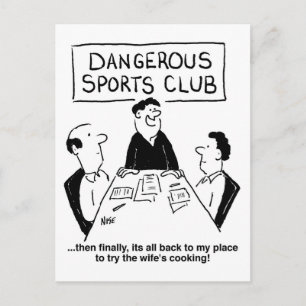 Cartão Postal Clube de Esportes Perigosos