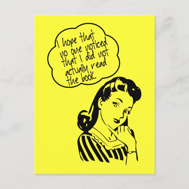 Cartão Postal Clube de Livro - Espero - Retro (Frente)