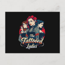 Clube de Mulheres Tatuadas, Vermelho, Azul e Preto