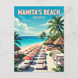 Cartão Postal Clube de Praia Mamita's México