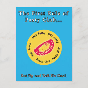 Cartão Postal Clube Pasty, todo mundo ama um Pasty!
