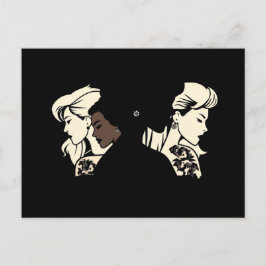 Cartão Postal Clube Tatuado de Senhoras, Senhora Sombra.