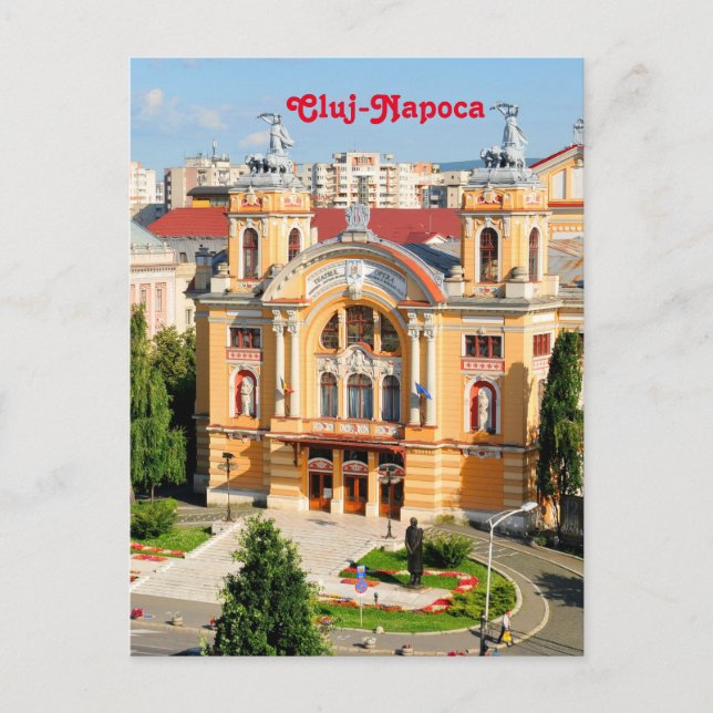 Cartão Postal Cluj-Napoca, Romênia (Frente)