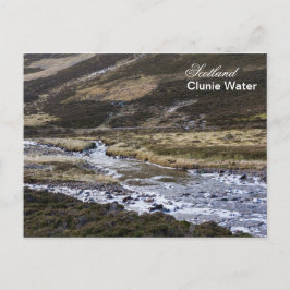 Cartão Postal Clunie Water River Na Escócia