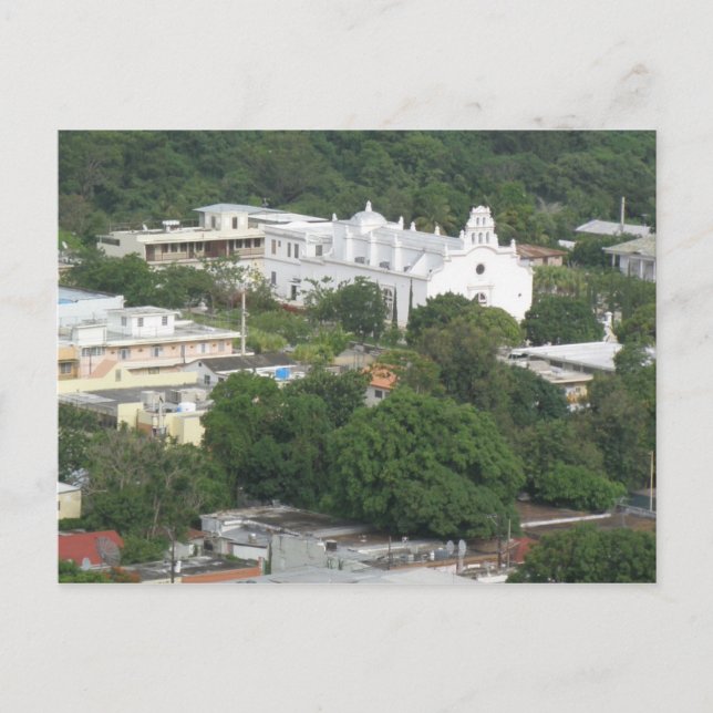 Cartão Postal Coamo Porto Rico (Frente)
