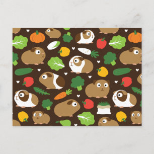 Cartão Postal Cobaias e seus deleites