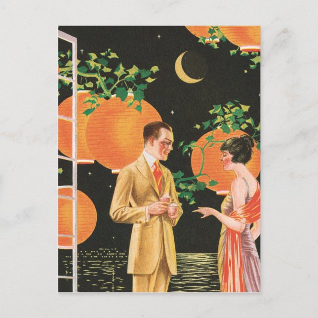 Cartão Postal Coberturas de coquetel (Frente)