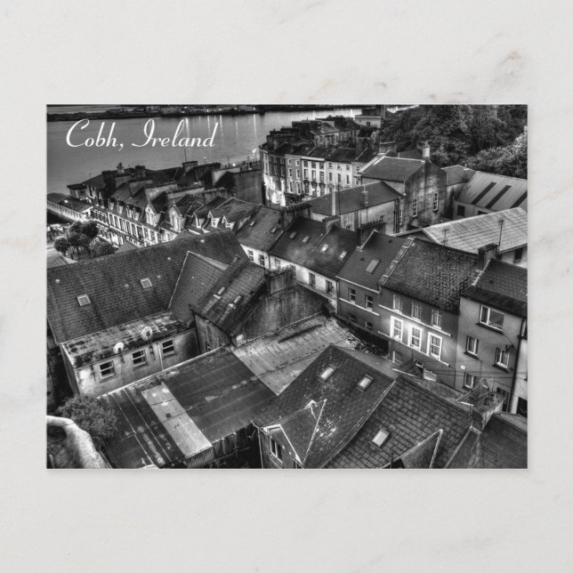 Cartão Postal Cobh, Irlanda (Frente)