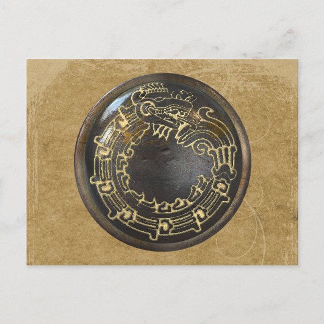 Cartão Postal Cobra Aztec (Frente)