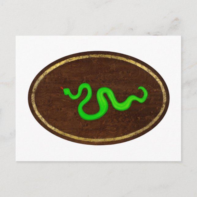 Cartão Postal Cobra de 2009 (Frente)