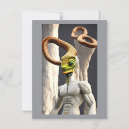 Cartão Postal Cobra Infinito Deus
