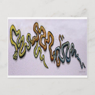 Cartão Postal Cobras