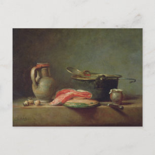 Cartão Postal Cobre Caldeirão com Pitcher