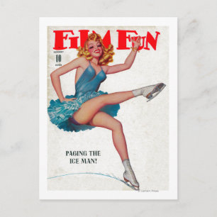 Cartão Postal Cobrir 8 da Revista Film Fun