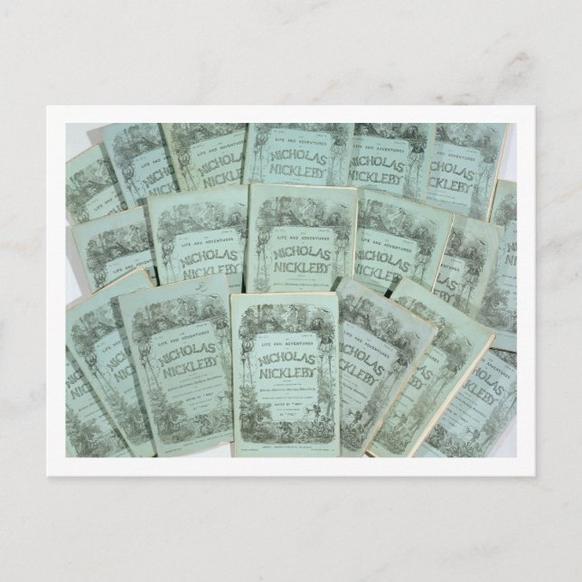 Cartão Postal Cobrir da edição mensal de 'A vida e o anúncio' (Frente)