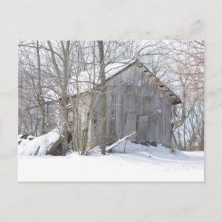 Cartão Postal Cobrir de neve