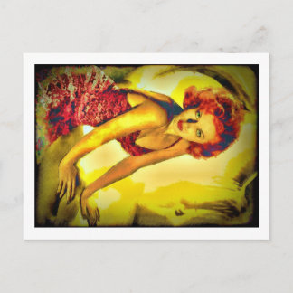 Cartão Postal "Cobrir de pulp" Lana Turner