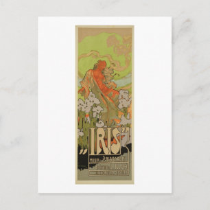 Cartão Postal Cobrir de Score e Libretto da ópera Iris, 1