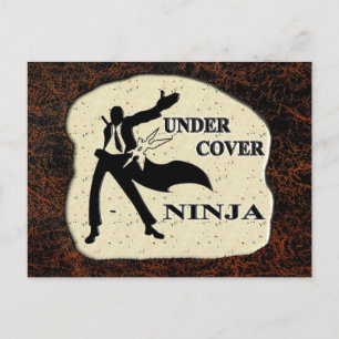 CARTÃO POSTAL COBRIR NINJA