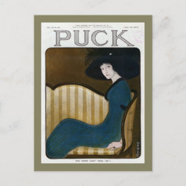 Cartão Postal Cobrir Puck Magazine 1911