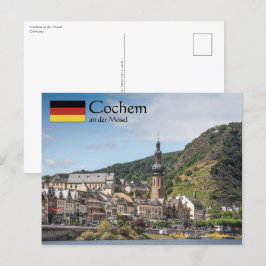 Cartão Postal Cochem Alemanha