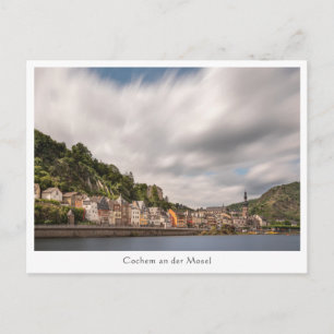 Cartão Postal Cochem Mosel Alemanha