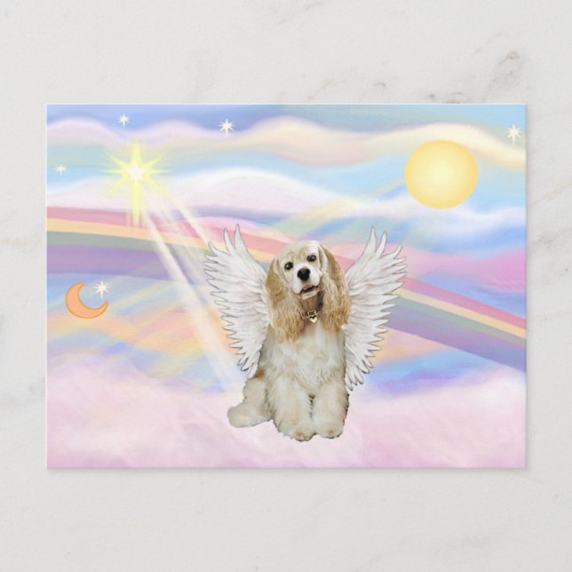 Cartão Postal Cocker Spaniel (Frente)