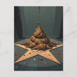 Cartão Postal Coco numa Estrela
