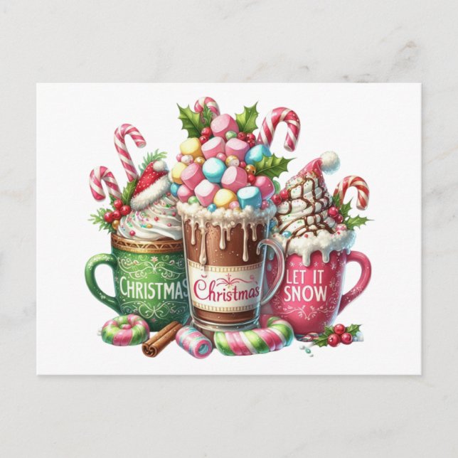 Cartão Postal Cocoa Christmas (Frente)