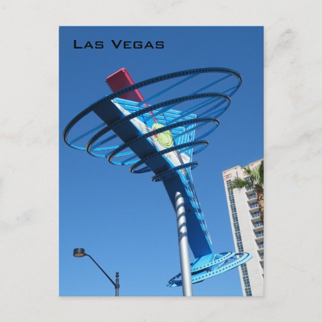 Cartão Postal Coctail em Vegas (Frente)