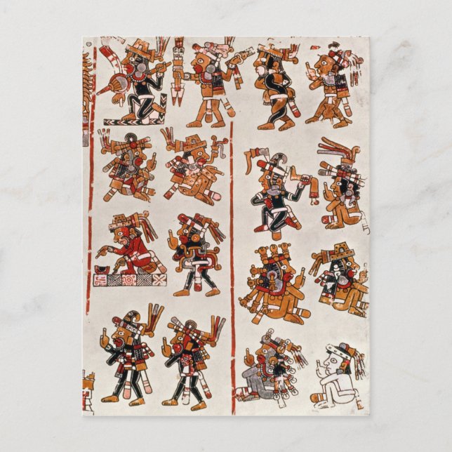 Cartão Postal códex mexicano (Frente)