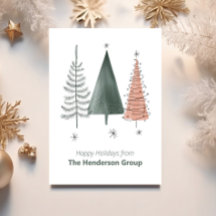 Código QR da Empresa de Árvores de Férias Felizes