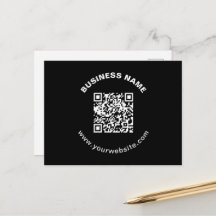 Código QR e Nome da Empresa com Texto Circular em