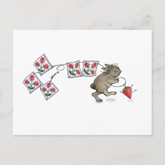 Cartão Postal Coelho de Quilisão (Frente)