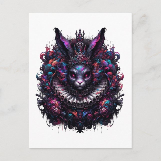 Cartão Postal Coelho Mau (Frente)