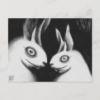 Cartão postal "Coelhos"