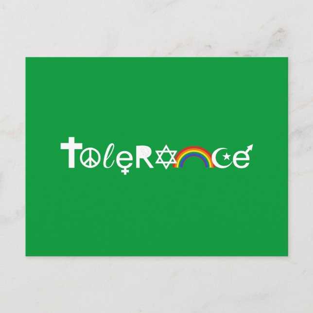 CARTÃO POSTAL COEXISTENTE COM TOLERÂNCIA (Frente)