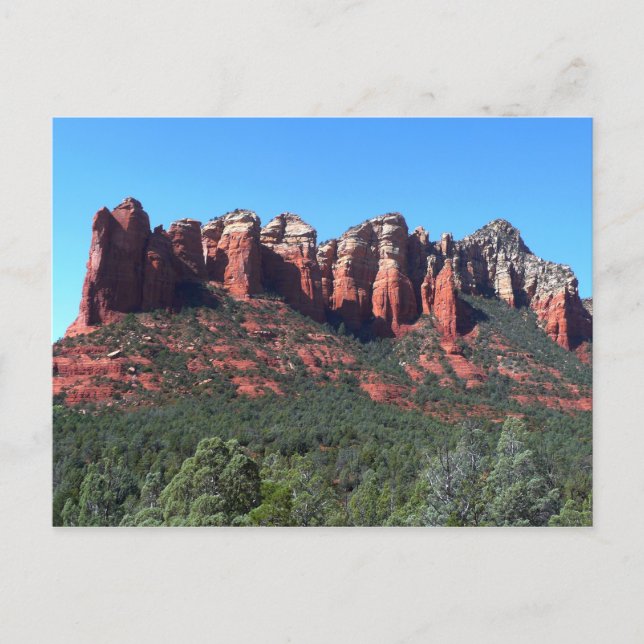 Cartão Postal Coffee Pot Rock II em Sedona Arizona (Frente)