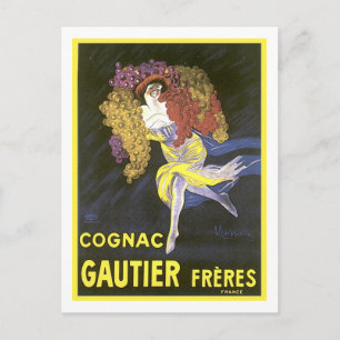 Cartão Postal Cognac Gautier Freres