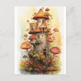 Cartão Postal cogumelo