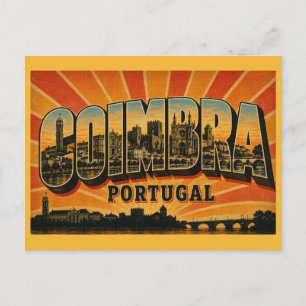 Cartão Postal Coimbra Portugal