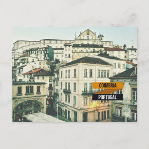 Cartão Postal Coimbra, Viagem Portugal