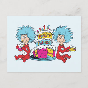 Cartão Postal Coisa Um Coisa Dois Coisas de Festa